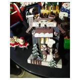 Huge Lot of Santa & Sleigh Related Christmas Decor
