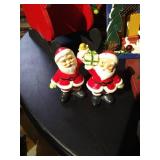 Huge Lot of Santa & Sleigh Related Christmas Decor