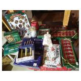 Huge Christmas Lot - Lights, Ornaments, Etc - Mostly New