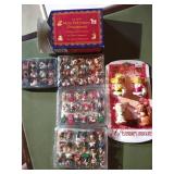 Lot of Miniature Christmas Ornaments