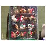 Lot of Miniature Christmas Ornaments
