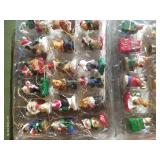 Lot of Miniature Christmas Ornaments