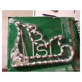 Christmas Lot - Outdoor Lighted Ornaments & Net Lighting - Brand New