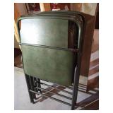 (4) Vintage Cosco Card Table Folding Chairs