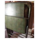 (4) Vintage Cosco Card Table Folding Chairs
