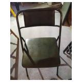 (4) Vintage Cosco Card Table Folding Chairs