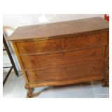 Beautiful Antique Tiger Oak Dresser
