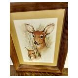 (3) Deer Themed Art Prints