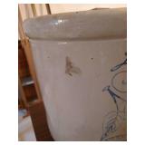 ~1909 Birch Leaf 5 Gallon Red Wing Crock