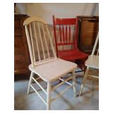 (3) Antique Wooden Chairs