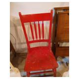 (3) Antique Wooden Chairs