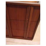 Mid Century Modern Bassett Walnut Dresser