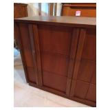 Mid Century Modern Bassett Walnut Dresser