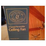 Windsor & Browne 3-Speed Ceiling Fan - NIB
