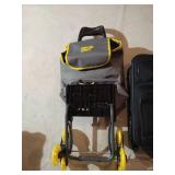 Climb Cart, Small Suitcase & Back Massager
