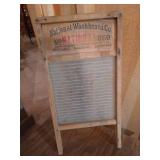 Awesome Vintage National Washboard Co 860 Glass King Washboard