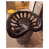 Antique Tractor Seat & Milk Can Chair