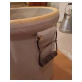 Beautiful 8 Gallon Western Stoneware Crock