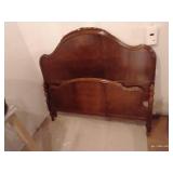 Antique Full-Size Headboard & Footboard