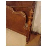 Antique Full-Size Headboard & Footboard