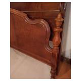 Antique Full-Size Headboard & Footboard