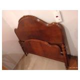 Antique Full-Size Headboard & Footboard