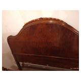 Antique Full-Size Headboard & Footboard