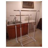 (2) Adjustable Clothes Racks