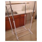 (2) Adjustable Clothes Racks