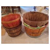 (4) Apple Pails