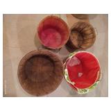 (4) Apple Pails
