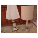 (2) Beautiful Vintage Lamps