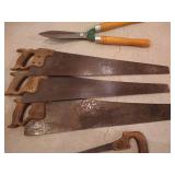 Vintage Saws & Yard Clippers