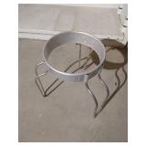 Vintage Canning Pot, Sieve Holder & Canning Funnels