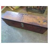 Vintage Industrial Pipe Threading Die Set in Original Wooden Case