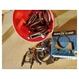 Lot of Several Muffler Clamps