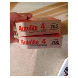 (5) Full Boxes Autolite Copper Spark Plugs - New Old Stock