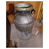 Antique Milk Can - Hallock Creamery