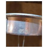 Vintage Wearever Cone Collander Stand, Canning Jar Lids And Canning Funnels