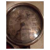 Antique Advance Line M Rumely Steam Gauge - VERY RARE!