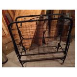 Vintage Folding Metal Cot