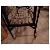 Vintage Folding Metal Cot