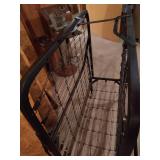 Vintage Folding Metal Cot