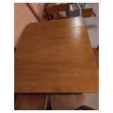 Vintage Wood Table & (4) Chairs