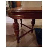 Beautiful Antique Wood Dining Table
