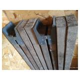 (4) Wood Sawhorses