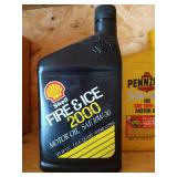 (5) Motor Oil Bottles (New)