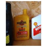 (5) Motor Oil Bottles (New)