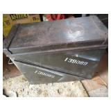 Vintage Ammo Box With Chains
