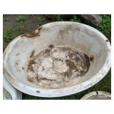 Enamelware Lot With Bed Pan